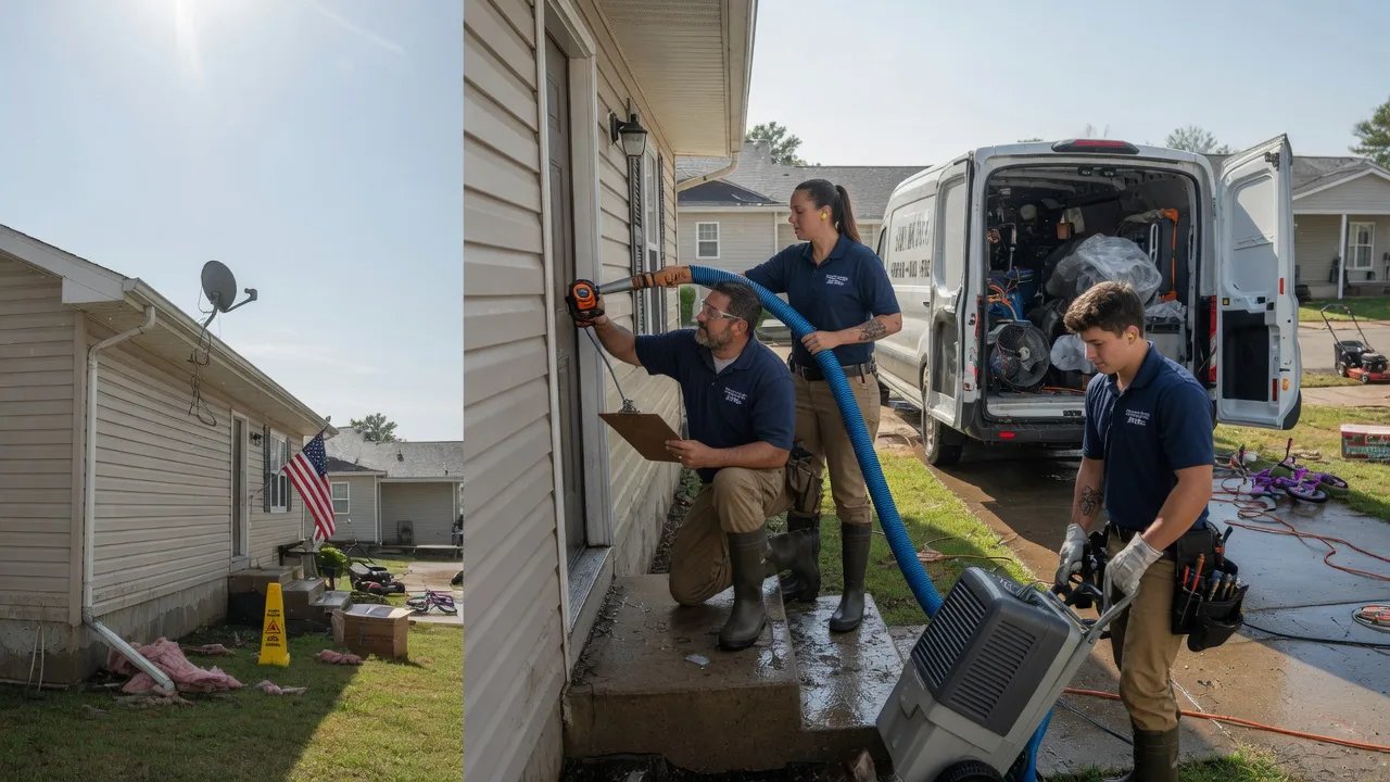 Ceiling Water Damage Restoration in Ricetown, KY near me